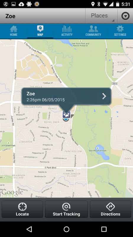 Tracker on Zoe #2