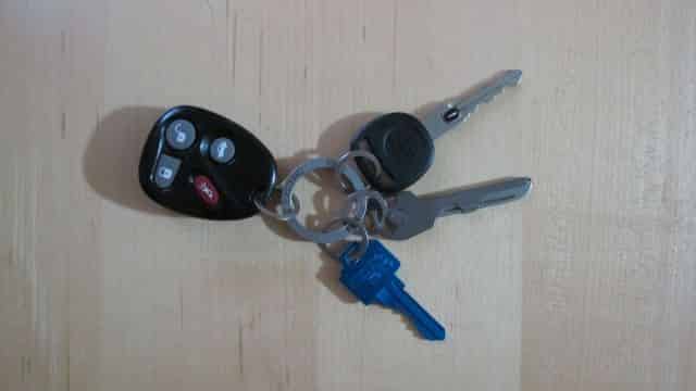 My 'performance' keychain, with lightweight key!